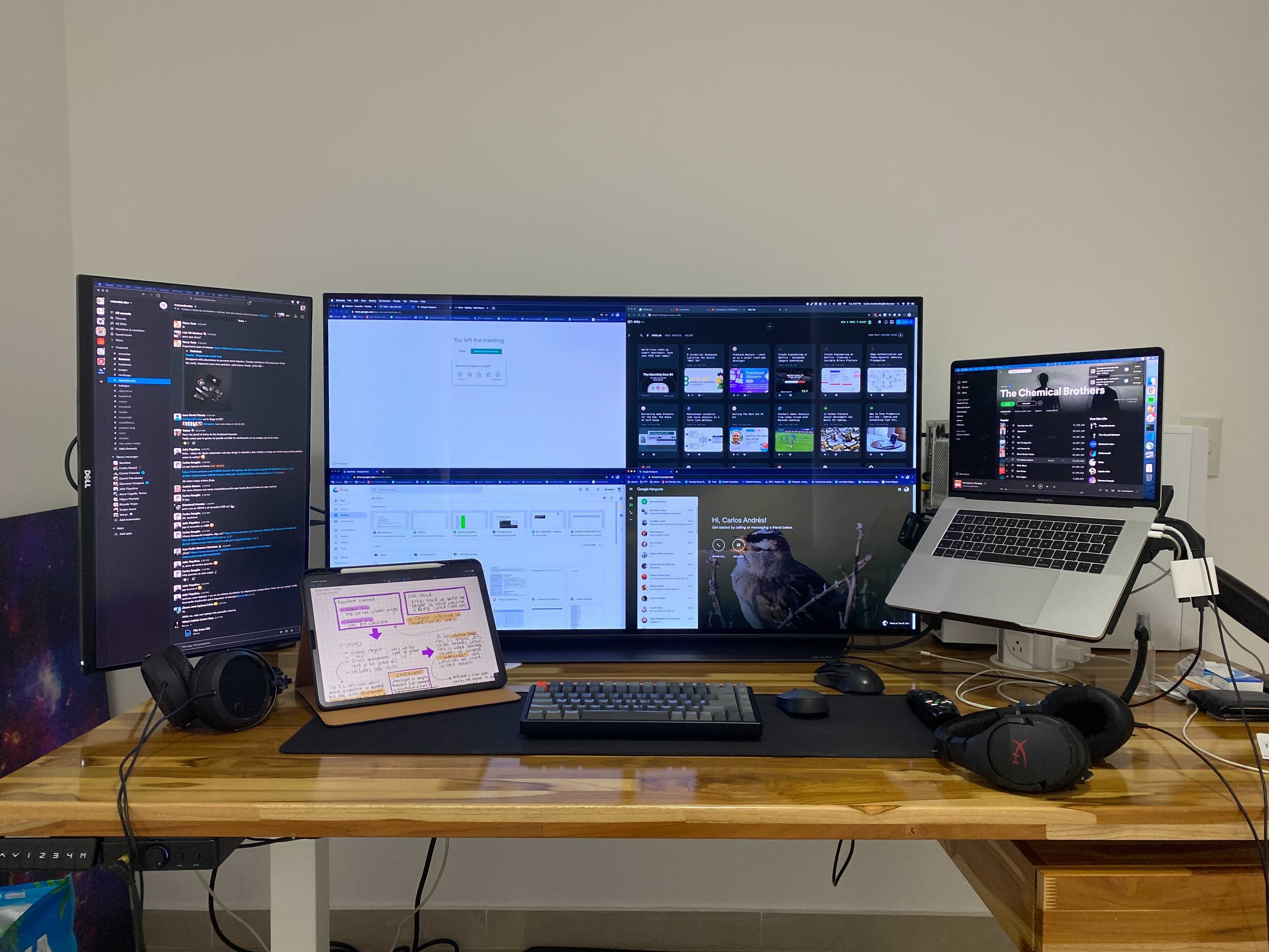 andresburns home workspace